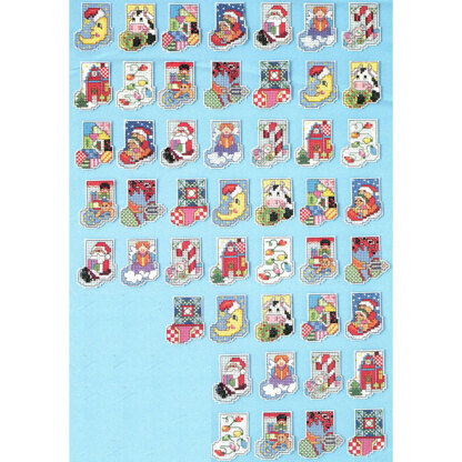 Tiny Christmas Stockings - PDF