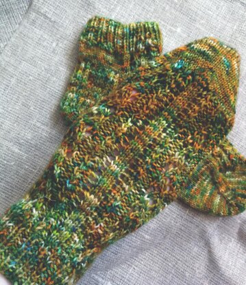 Midsummer Wreath Socks