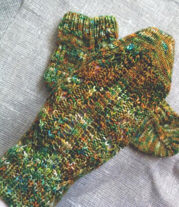 Midsummer Wreath Socks