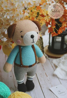 Louie The Dog-Crochet Pattern