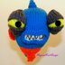 Ludvig the piranha - Magicalknit design