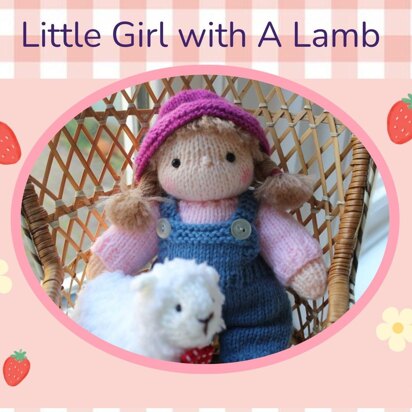 Little Girl with A Lamb