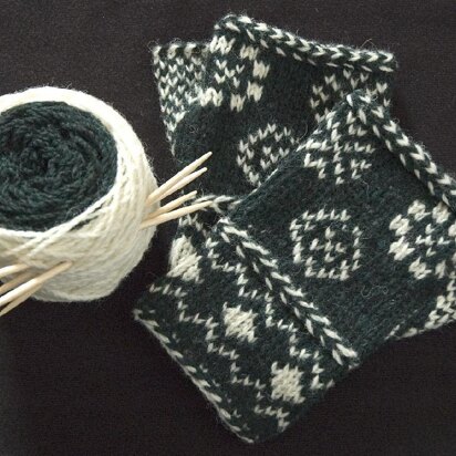 Dalarna Snowflake Mitts