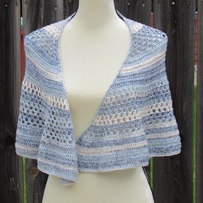 Falling Waters Shawl