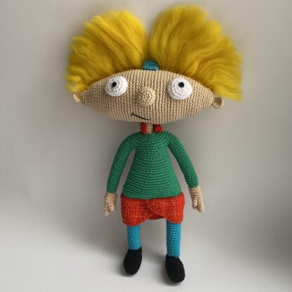 Hey Arnold PDF crochet pattern