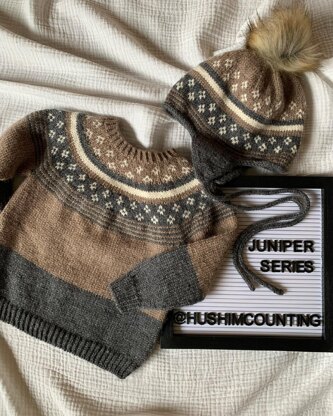 Juniper Collection Sweater and Hat