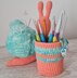 Sally the Snail Caddy - UK Terminology - Amigurumi