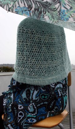 Seasonal Mist Poncho