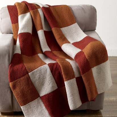 Warm Up America Blanket in Lion Brand Vanna's Choice - 90061AD