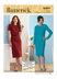 Butterick Misses' Fit Pattern Dresses & Optional Collar B6849 - Sewing Pattern