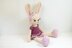 Crochet Amigurumi Rabbit Ballerina pattern