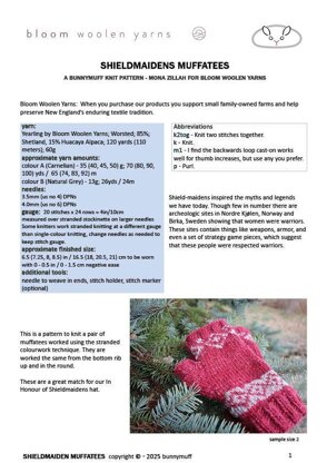 Shieldmaidens muffatees