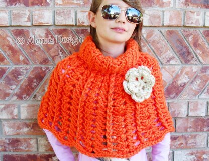 Chic Rose Poncho