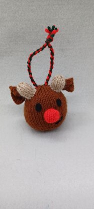 Christmas Tree Baubles Knitting Pattern