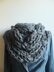 Trouble Shooter Rustic Rib and Cable Effect Scarf with Cowl Variation