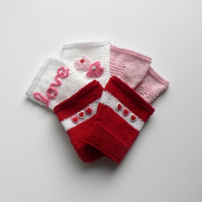 Easy Peasy Valentine Mittens