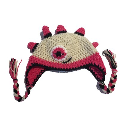 Spike the Monster (crochet)