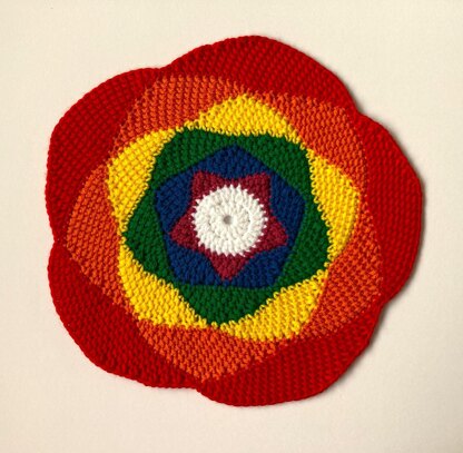 Round Pillow I by HueLaVive