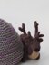 Deer in the heather tea cosy