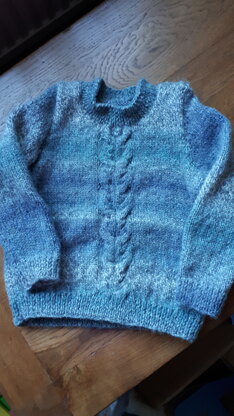Babies Cabled Sweater