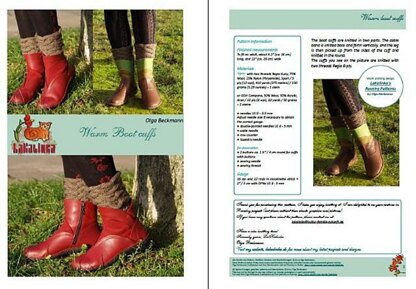Warm Boot cuffs