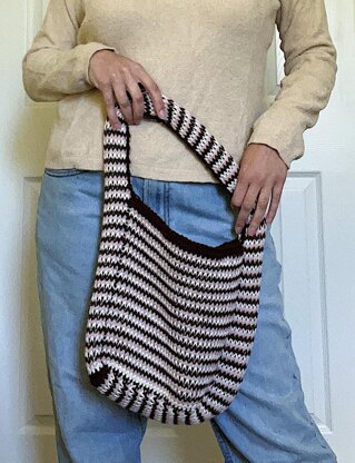 Not Knit Bag: Tunisian Crochet