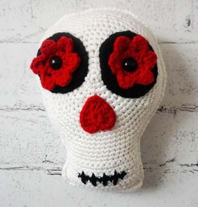 Simple Skull - Sugar Skull Reversible Softie