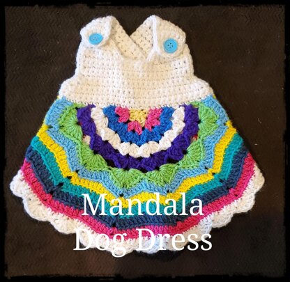 Mandala Dog Dress