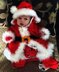 Baby Knitting Pattern Santa Coat 0-6mths