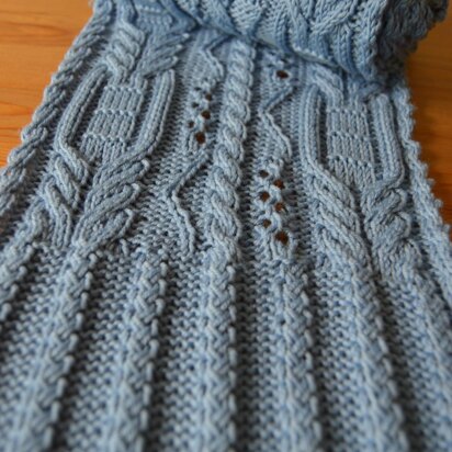 Copious Cables Scarf