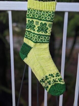 Lucky Shamrock Socks