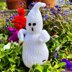 Halloween Ghost Toy Knitting Pattern - Doll Knitting Pattern