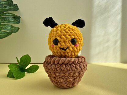 Bumble Bee Pop Up Amigurumi