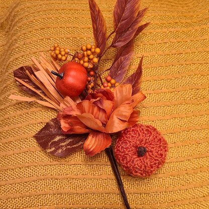 Mini Textured Pumpkin