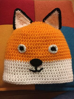 Fox Hat in Caron Simply Soft - Downloadable PDF