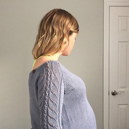 Stormy Open Back Sweater