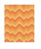Orange Gradient Bargello C2C Pattern - Large Throw Blanket PDF with Graph + Row-by-Row count