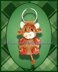 Mini Highland Cow Keychain