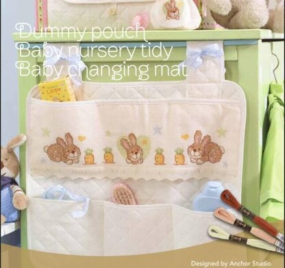 Anchor Cute Bunny Baby Pouch and Tidy Baby Changing Mat - 00600003-00708-05 - Downloadable PDF