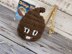 Poop and Toilet Roll Chocolate Orange Cover Knitting Pattern
