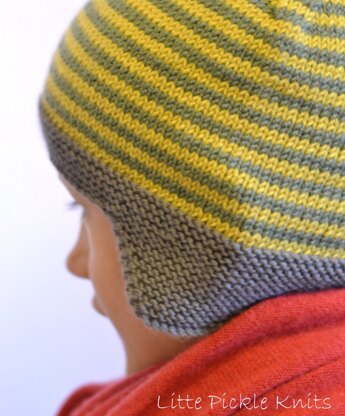 Stripe Aviator in Debbie Bliss Baby Cashmerino