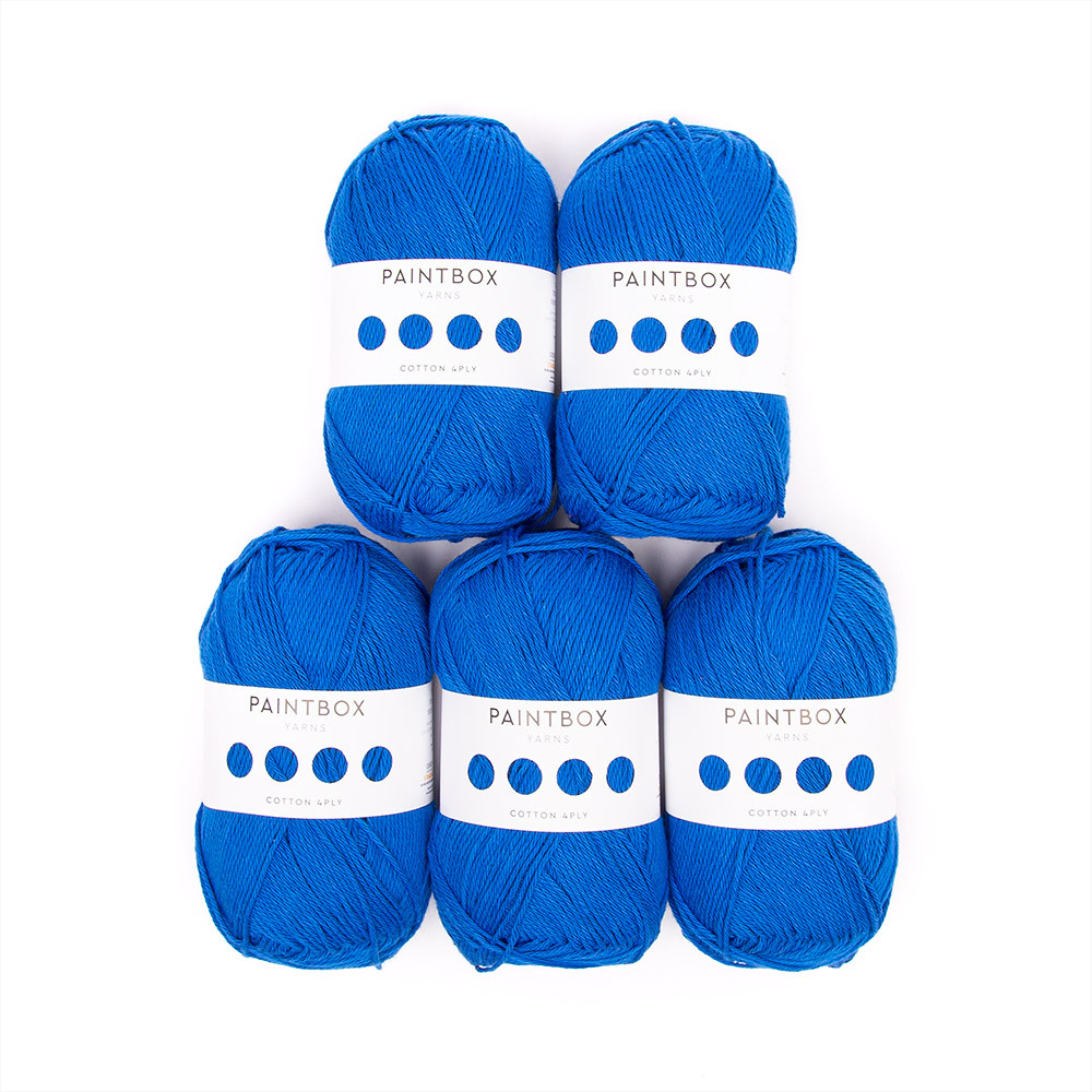 Paintbox Yarns Cotton 4 ply 5 Ball Value Pack - view 2