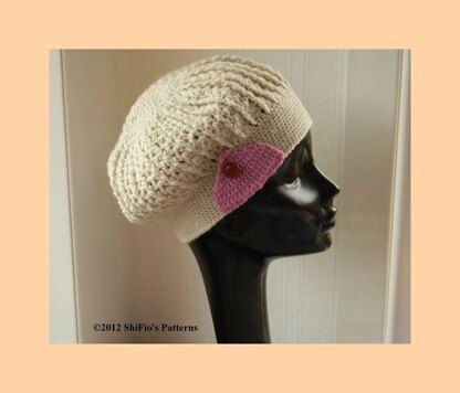 210-Ladies Hat, Beret, Beanie & Headband Crochet Pattern #210