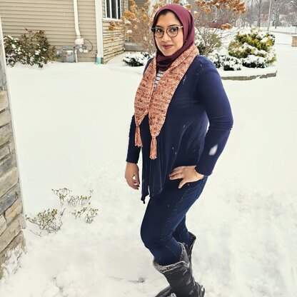Redbird Rd Skinny Scarf