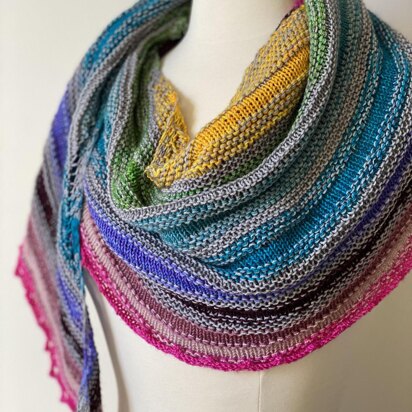 West Chicago Knit Shawl