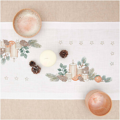 Rico Runner Candles Embroidery Kit