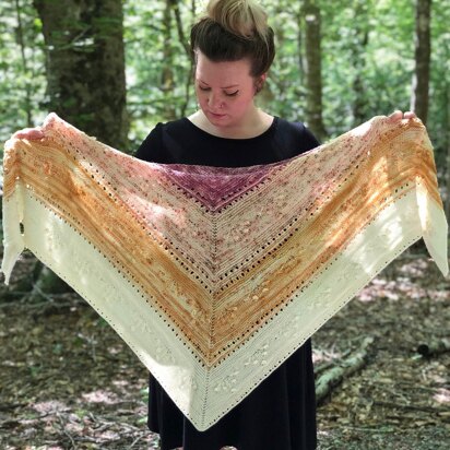 Lorita Shawl - knitting pattern