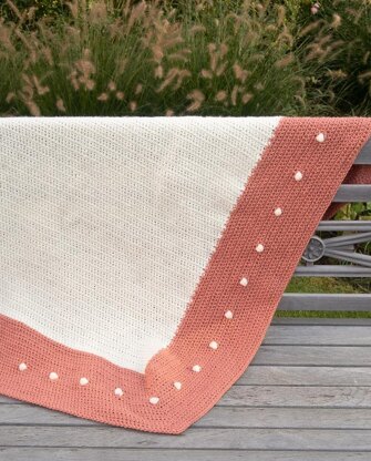 Polka Dots Edge Blanket