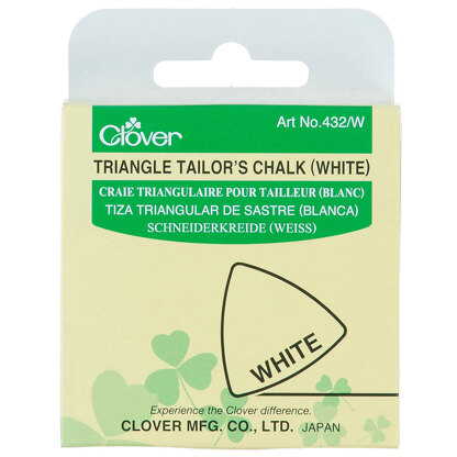 Clover Tailors Chalk: White Triangle (3)