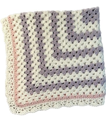 Granny square blanket